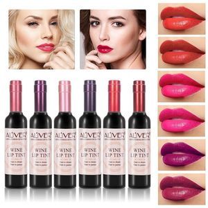 Wine Lip Tint, 6 Colors Wine Lipstick Liquid Lip Stain Wine Lip Gloss Set